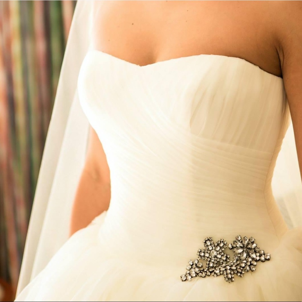 White by Vera Wang 'Tulle Ball Gown